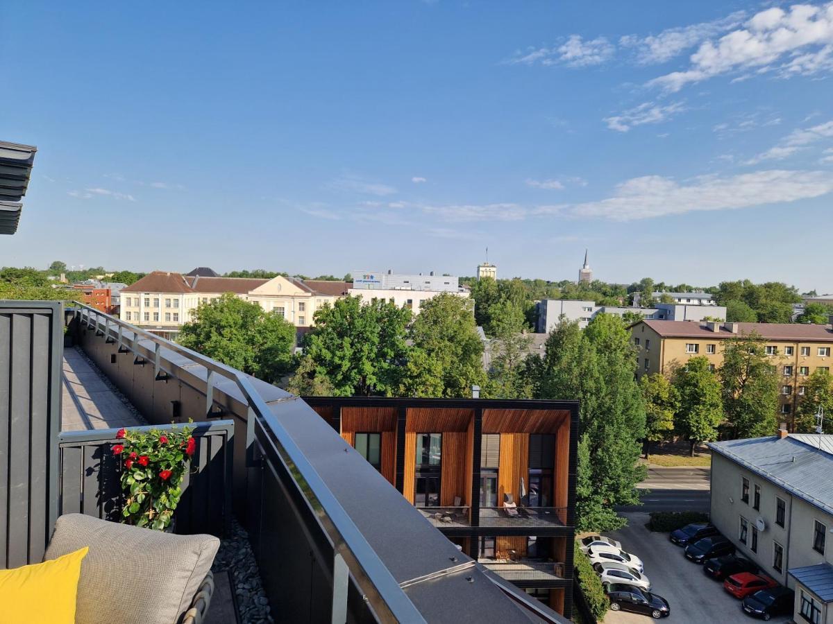 Artisa Riia Str 20A Luxury 2Br Penthouse Apartment Tartu Luaran gambar